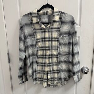 Rails small Ronin pistachio front mixed plaid Size Small